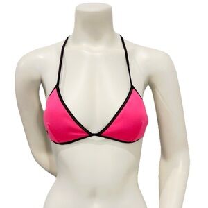 Victoria’s Secret Pink Triangle Bikini Top Small Racerback